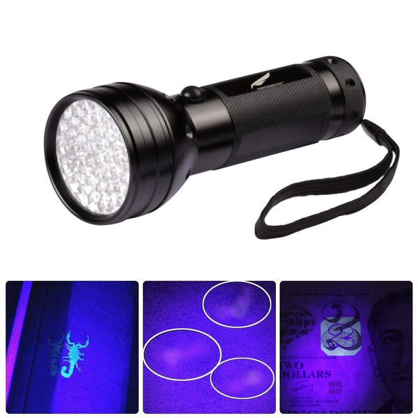 51 LED Black Light UV Flashlight